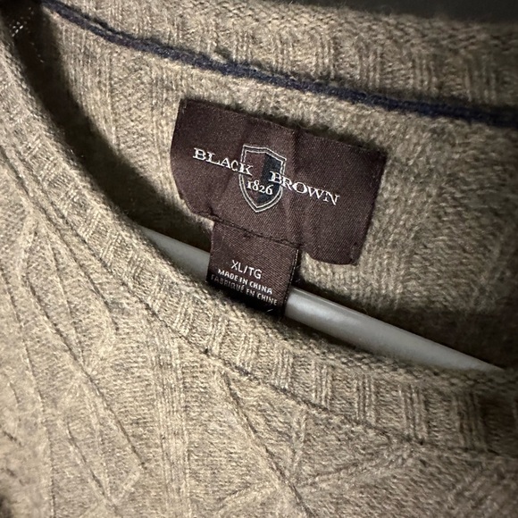 Men's Beige Sweater - Picture 2 of 2